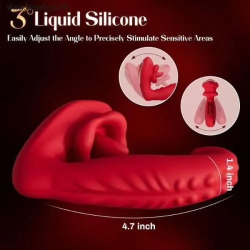 3 in 1 Rotating Tongue Clitoral Vibrators