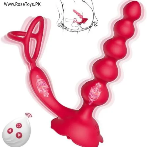 Remote Control Rose Anal Toy