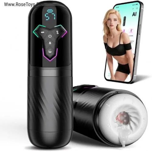 Heating Male Masturbator Penis Pump