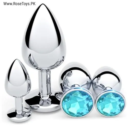 4 PCS Stainless Steel Butt Plug