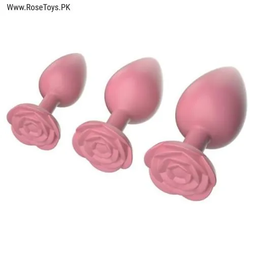 3Pcs Silicone Anal Plugs