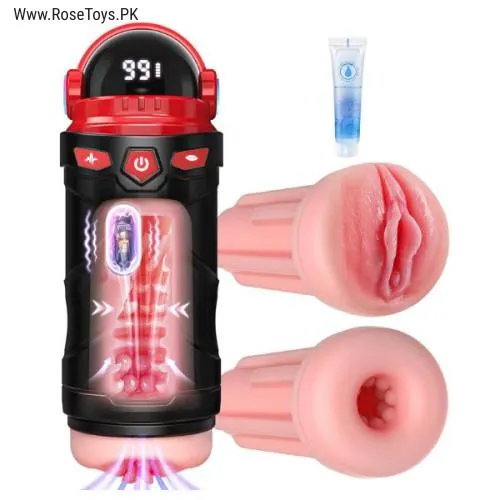 Vibrating Pocket Pussy Penis Pump
