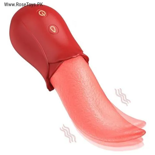 Rose Sex Toy Realistic Tongue