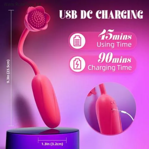 Rose Vibrator Womens Sex Toys