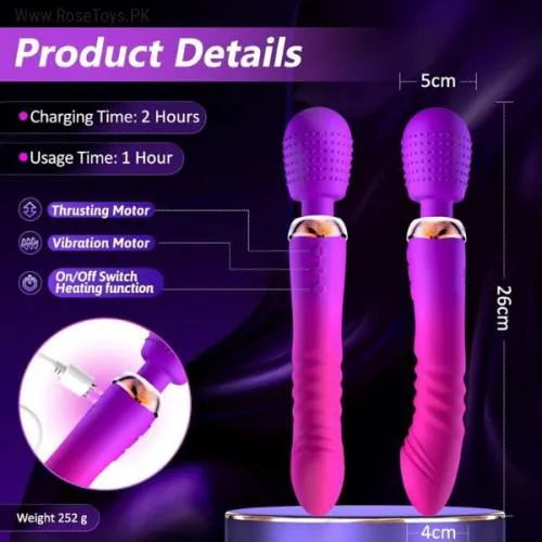 Thrusting Dildo G Spot Vibrator