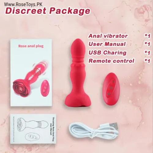 Thrusting Vibrating Anal Plug