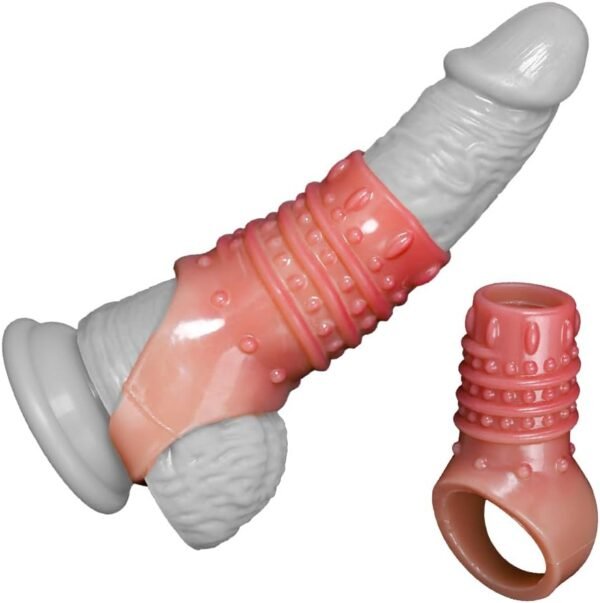 penis-sleeve-with-open-tip-design Penis Sleeve with Open Tip Design