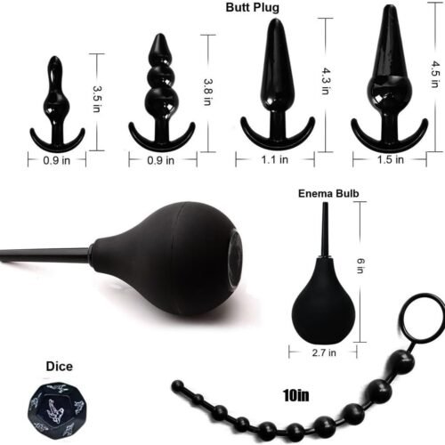 33pcs Anal Plug Adult Toys