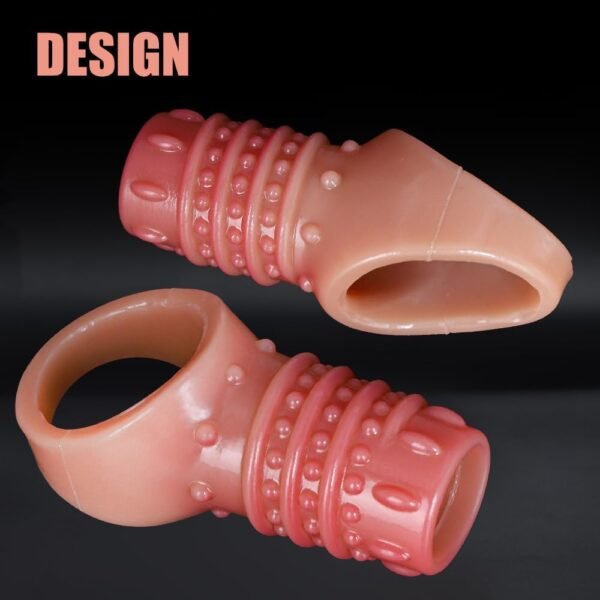 Penis Sleeve with Open Tip Design