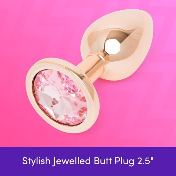 2.5 inch Metal Butt Plug