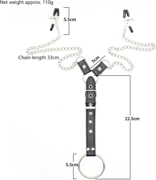 Men's Bondage Stainless Steel Nipple