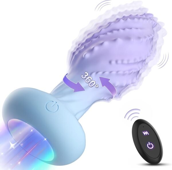 anal-plug-360°-rotation-vibrating-butt-plug Anal Plug 360° Rotation Vibrating Butt Plug