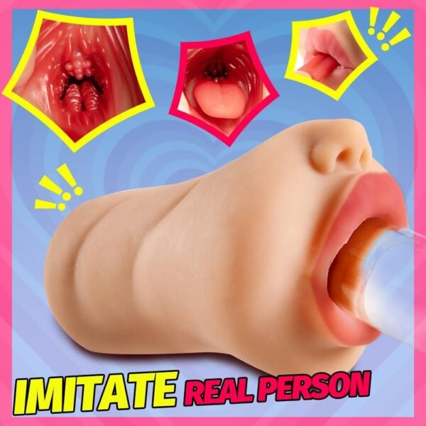 Realistic Mouth Male Masturbator