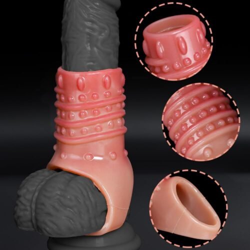 Penis Sleeve with Open Tip Design