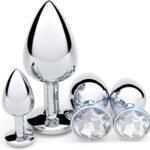4 PCS Butt Plug Kit for Gradual Training