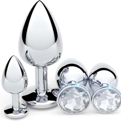 4 PCS Butt Plug Kit for Gradual Training