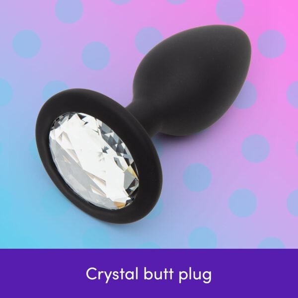 Lovehoney Jeweled 3 inch Silicone Butt Plug