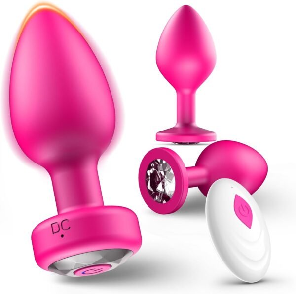 3Pcs Silicone Butt Plugs Training Kit
