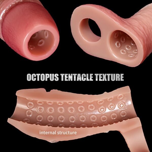 Girth Thick Realistic Penis Sleeve