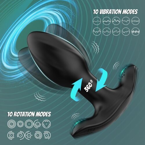 Vibrating Butt Plug Anal Toys