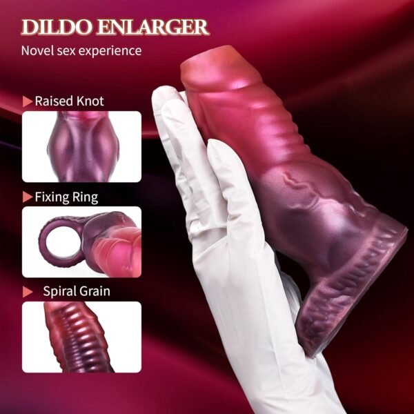 Penis Sleeve Middle Extend Knotted