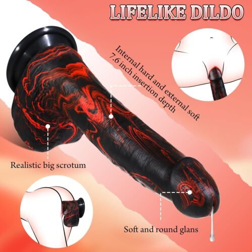 Realistic Trusting Dildo Sex Toys
