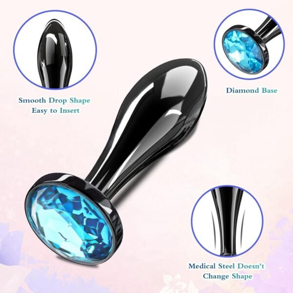 Small Anal Plug Adult Sex Toy for Beginner
