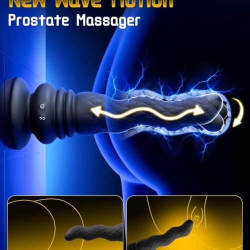 Beisar 3 in 1 Prostate Massager Anal Vibrator