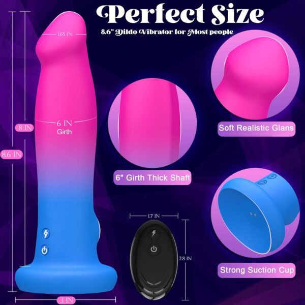 SHIJI Rotating Dildo Vibrator