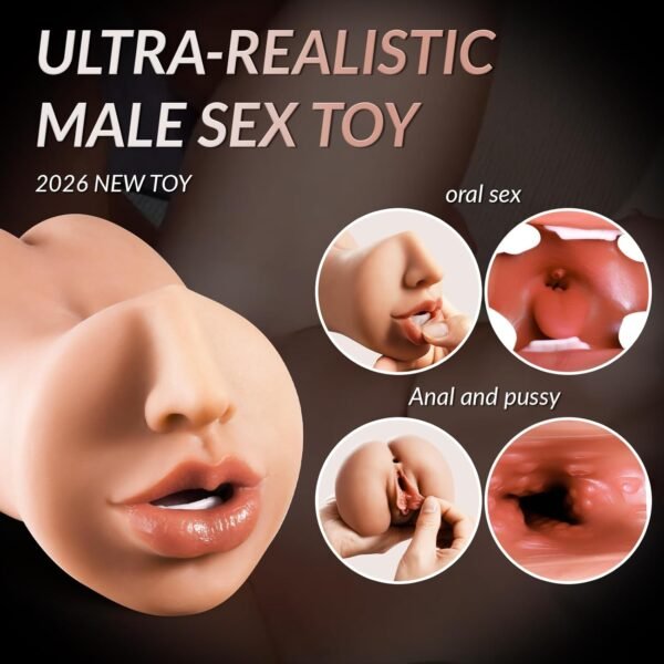3-in-1 Male Masturbator for Men