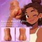 Brown Realistic Pocket Pussy Sex Toys for Men