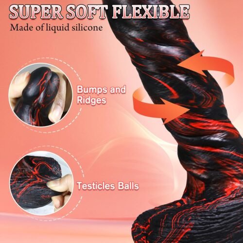 Realistic Trusting Dildo Sex Toys