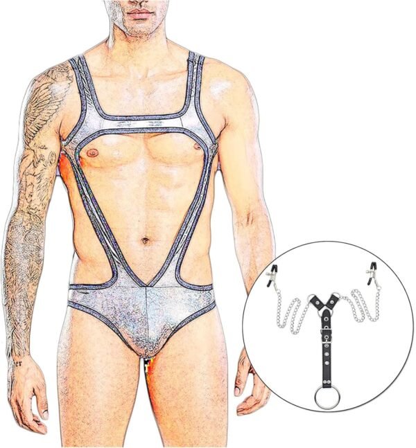 Men's Bondage Stainless Steel Nipple