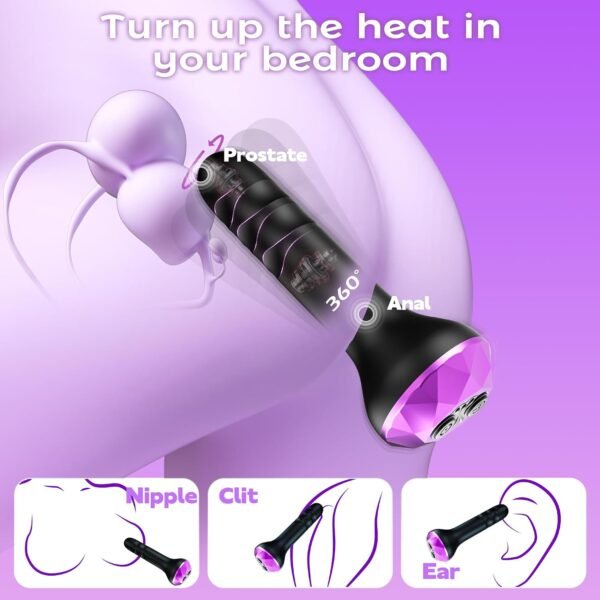 2 Motors Anal Dildo