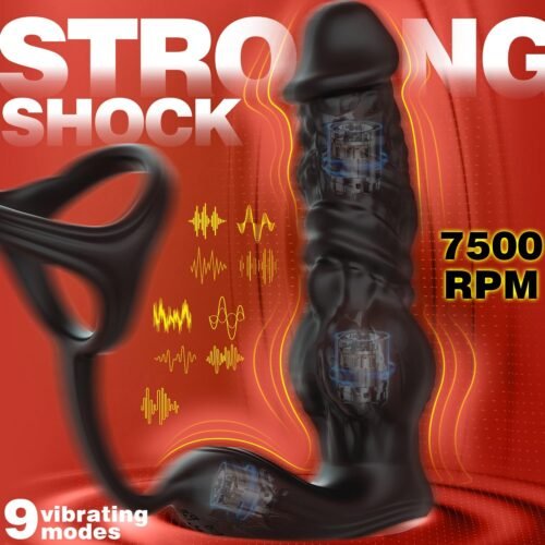 Thrusting Prostate Massager Anal Vibrator