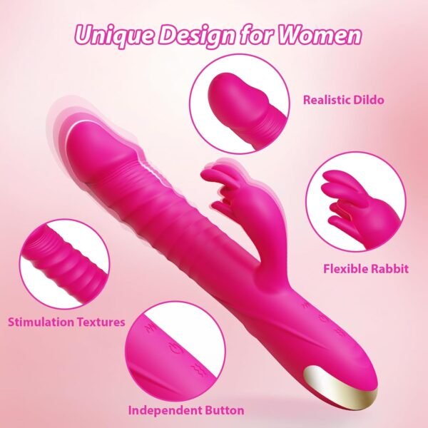 SUPOLA Thrusting Dildo Vibrators Sex Toys