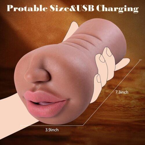 Men's Pocket Stroker Toy with Realistic Textured