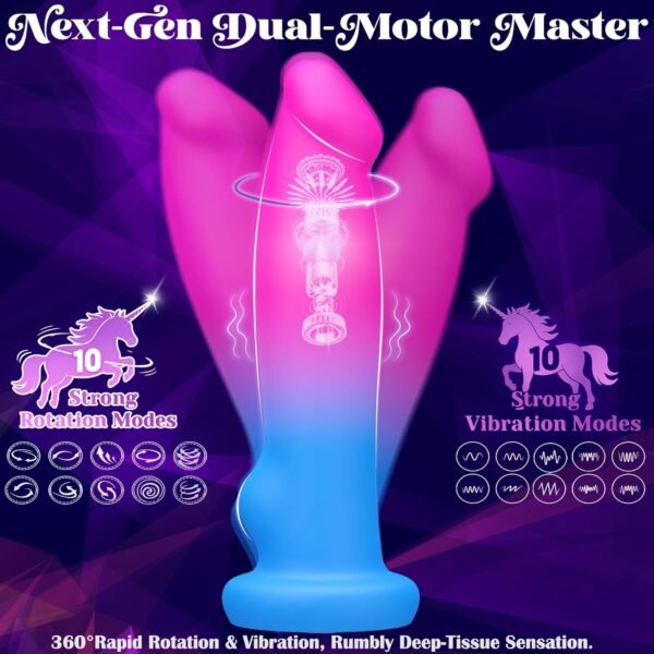 SHIJI Rotating Dildo Vibrator