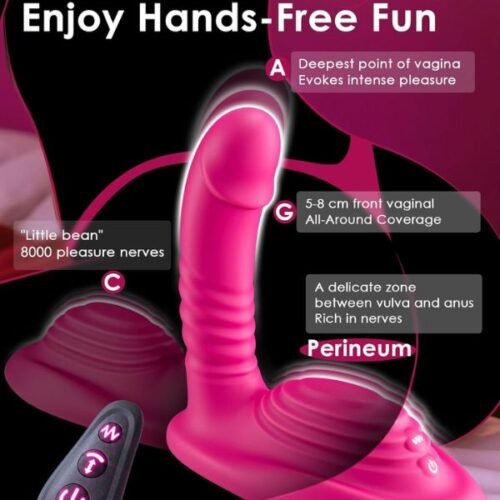 Thrusting Dildo Vibrator