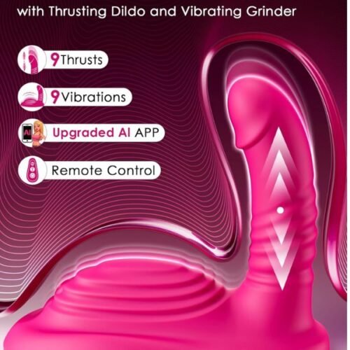Thrusting Dildo Vibrator