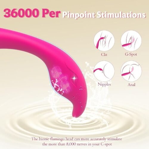 Flexible Neck Dual Motor Dildo