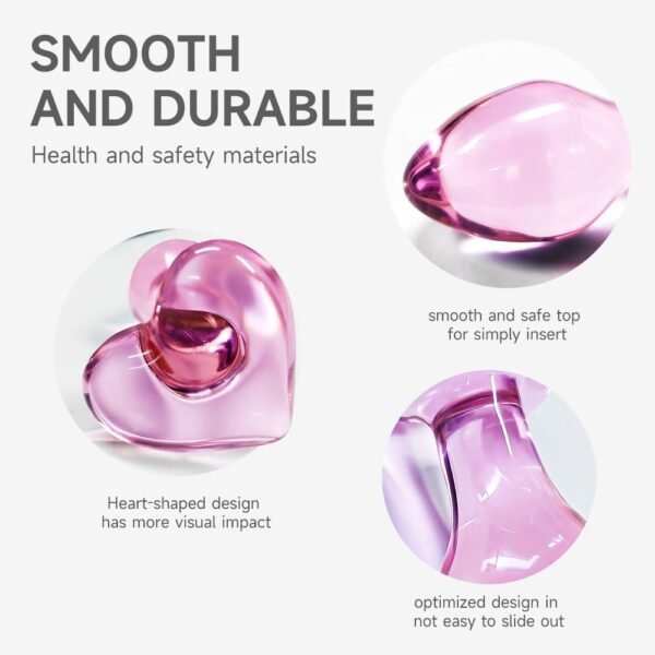 Crystal Glass Butt Plug