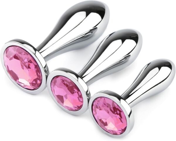 3Pcs Butt Plug Anal Training Kit
