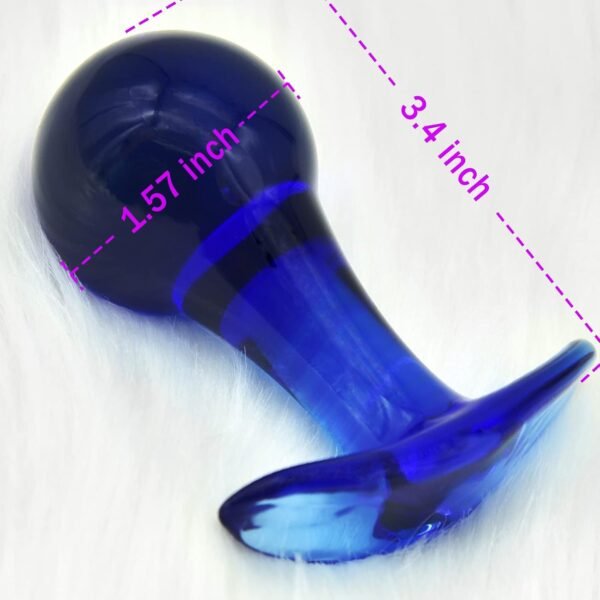 Glass Anal Plug Wearable Butt Plug
