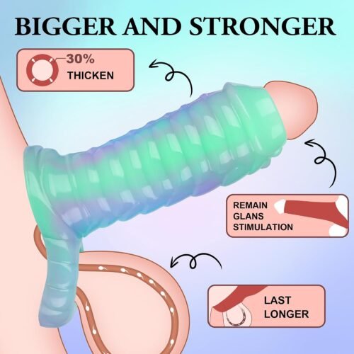 Dragon Penis Sleeve Luminous Cock