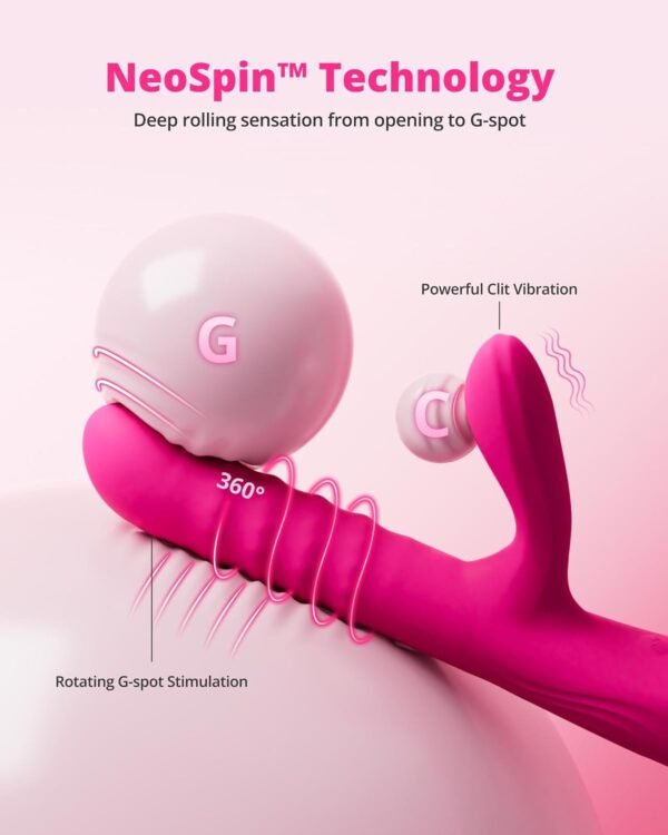 LOVENSE Velvo Rabbit Vibrator with Rotating Beads