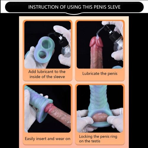 Dragon Penis Sleeve Luminous Cock - Image 4