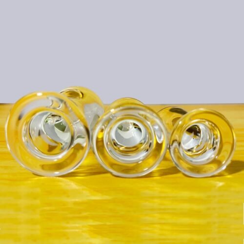 3Pcs Crystal Glass Anal Butt Plug Set