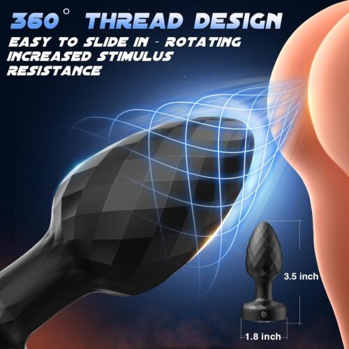 Powerful Vibrating Butt Plug