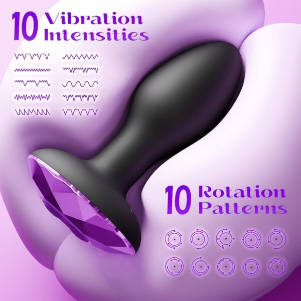 Vibrating Butt Plug Prostate Massager